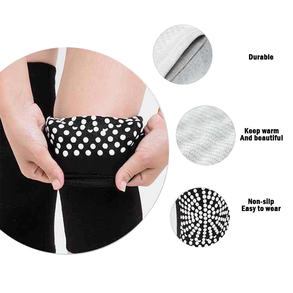 Wormwood Knee Pads Self Heating Four Sided Elasticity To Keep Warm for Joint Protection