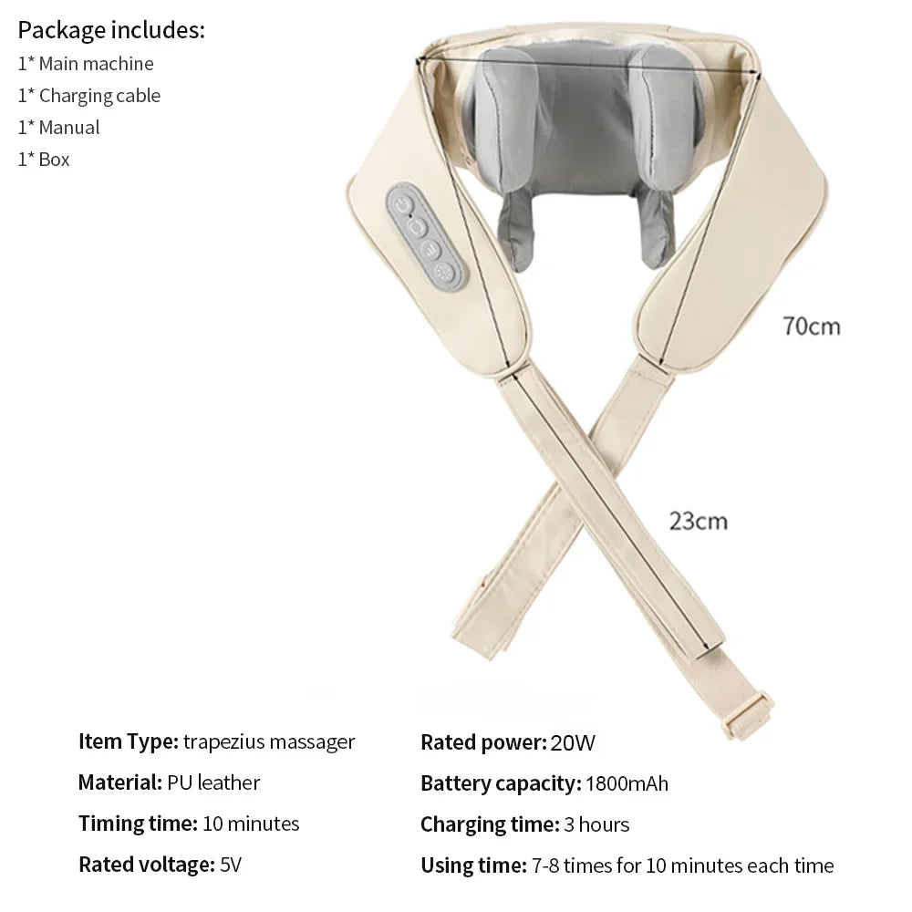 Neck & Shoulder Massager with Heat