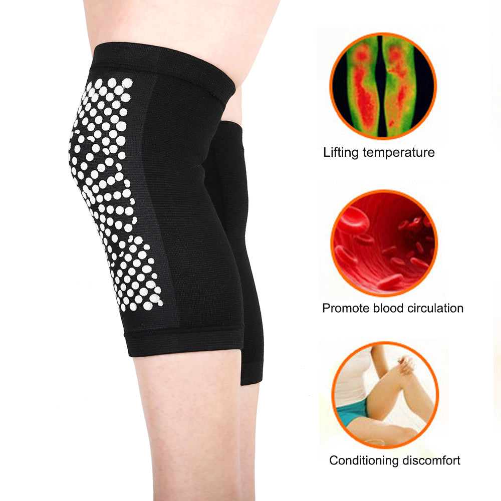 Wormwood Knee Pads Self Heating Four Sided Elasticity To Keep Warm for Joint Protection