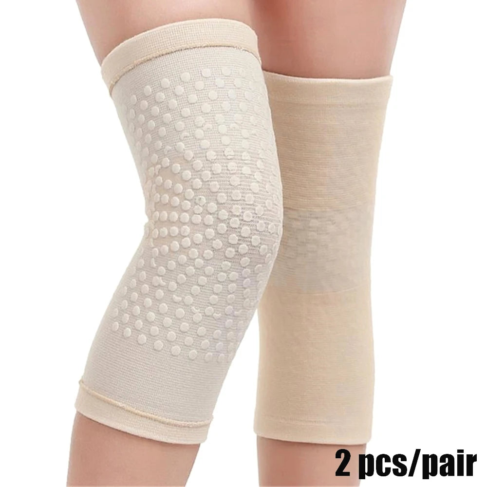 Wormwood Knee Pads Self Heating Four Sided Elasticity To Keep Warm for Joint Protection