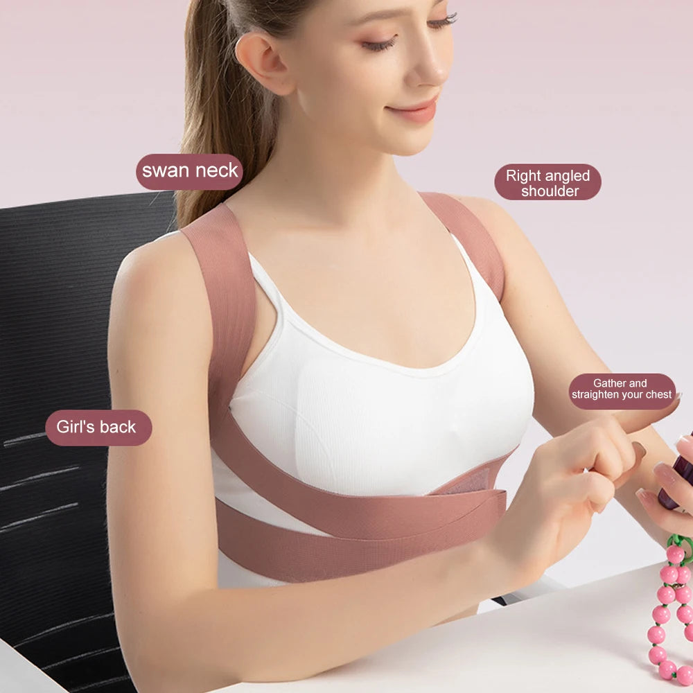 Brace Back Posture Corrector Spine Support Hunchback Correction Belt For Adult Posture Spinal Column Curvature