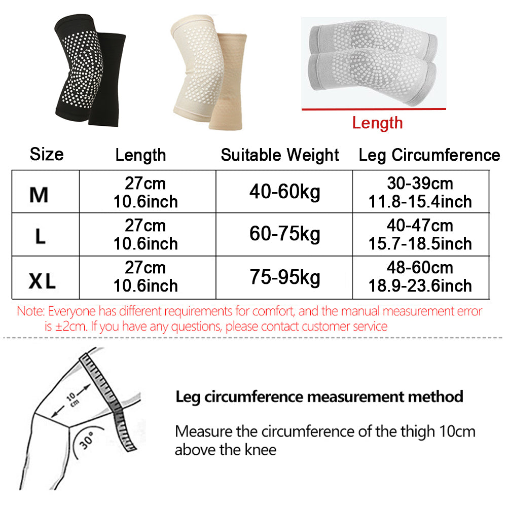 Wormwood Knee Pads Self Heating Four Sided Elasticity To Keep Warm for Joint Protection