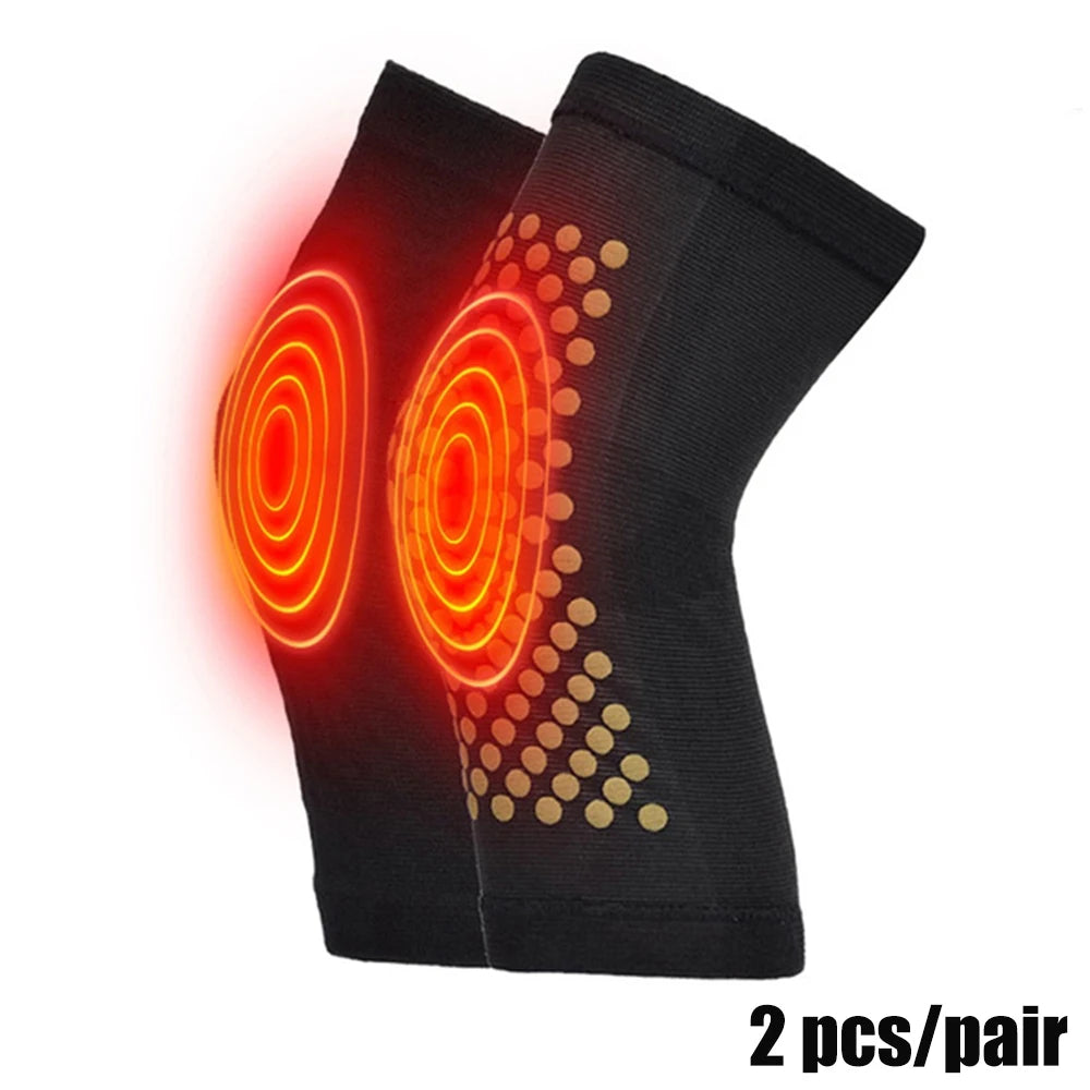 Wormwood Knee Pads Self Heating Four Sided Elasticity To Keep Warm for Joint Protection