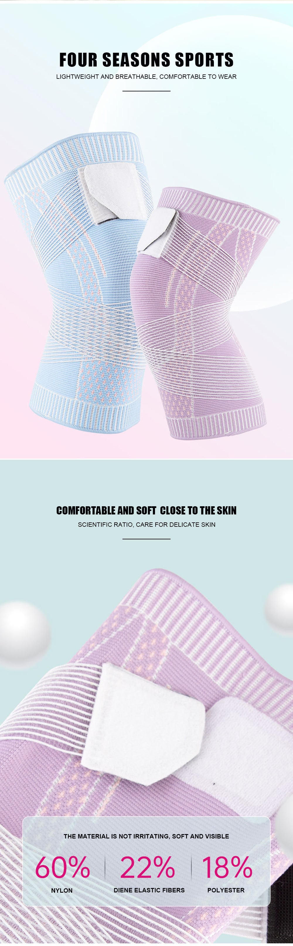 Sports Compression Knee Pads