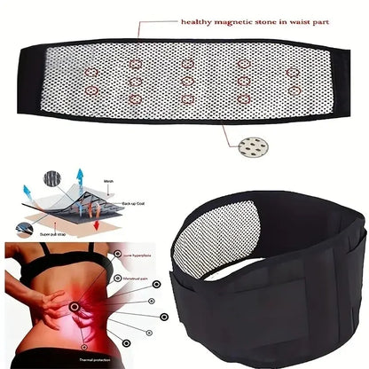 Adjustable Self-Heating Magnetic Therapy Belt