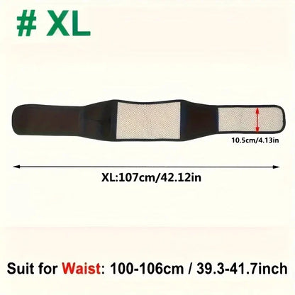 Adjustable Self-Heating Magnetic Therapy Belt