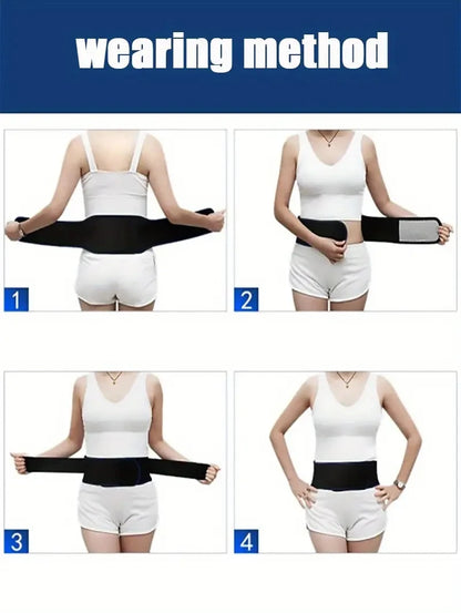 Adjustable Self-Heating Magnetic Therapy Belt