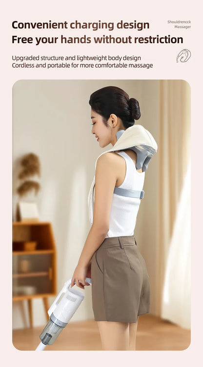 Neck & Shoulder Massager with Heat