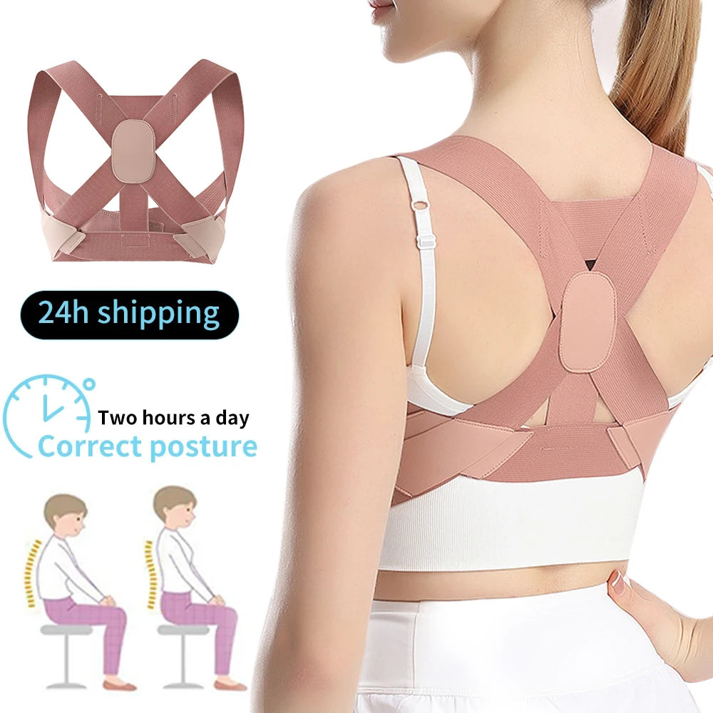 Brace Back Posture Corrector Spine Support Hunchback Correction Belt For Adult Posture Spinal Column Curvature