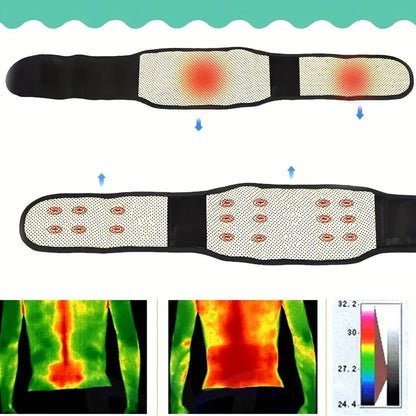Adjustable Self-Heating Magnetic Therapy Belt