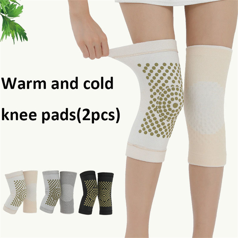 Wormwood Knee Pads Self Heating Four Sided Elasticity To Keep Warm for Joint Protection