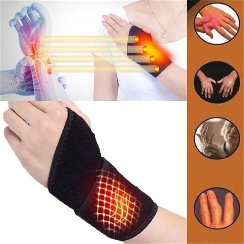 Self-Heating Wrist Band Magnetic Therapy