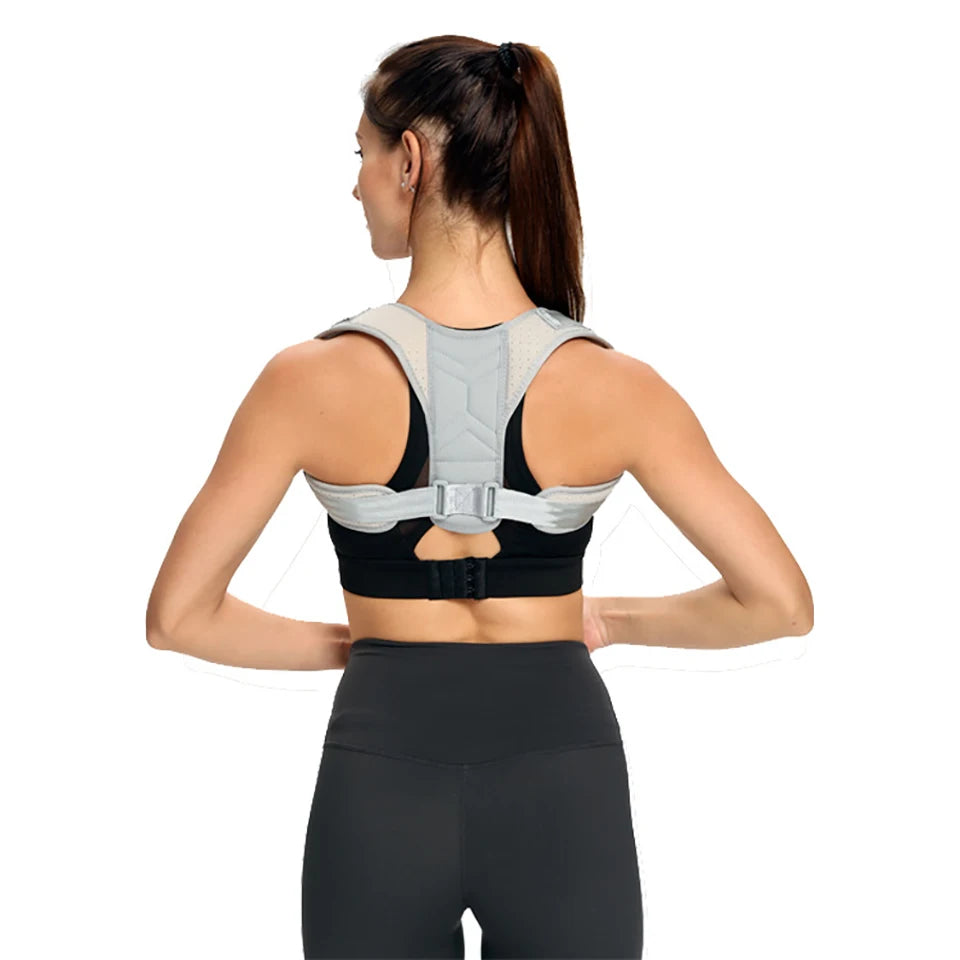 Adjustable Back Posture Corrector Neck Brace Shoulder Support Correction Belt